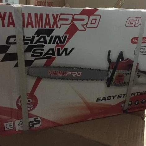 Chainsaw 22 inch YAMAMAX PRO GX 58 mesin senso gergaji kayu pohon 2tak