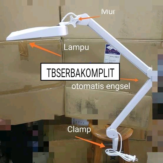 

Sanfix SM 75-3 Magnifying Lamp 7in 3 Diopter SM75-3 Kaca Pembesar