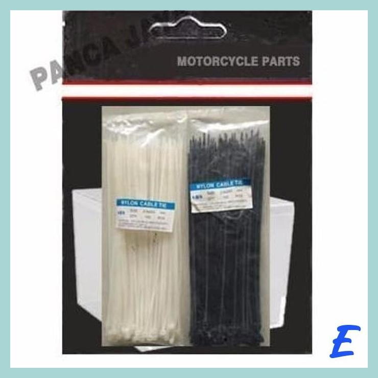 

| GD | KABEL TISH 2.5X150 15 CM TIS TIES TISH IKAT PLASTIK MAKANAN BODY MOTOR