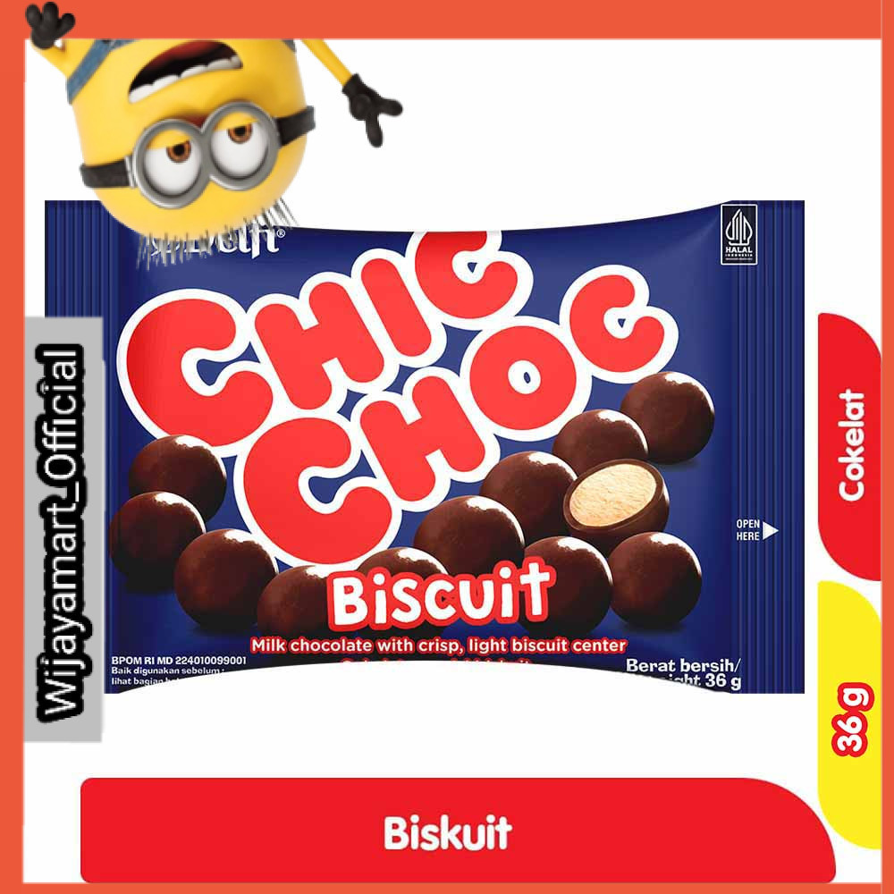 

Delfi Chic Choc Biskuit Cokelat 36 g