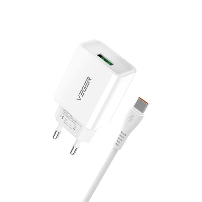 

SALE TERLARIS VEGER CHARGER VR1 PRO 2.4A 12W ( 1 BOX = 6 PCS ) TYPE C & MICRO USB READYY