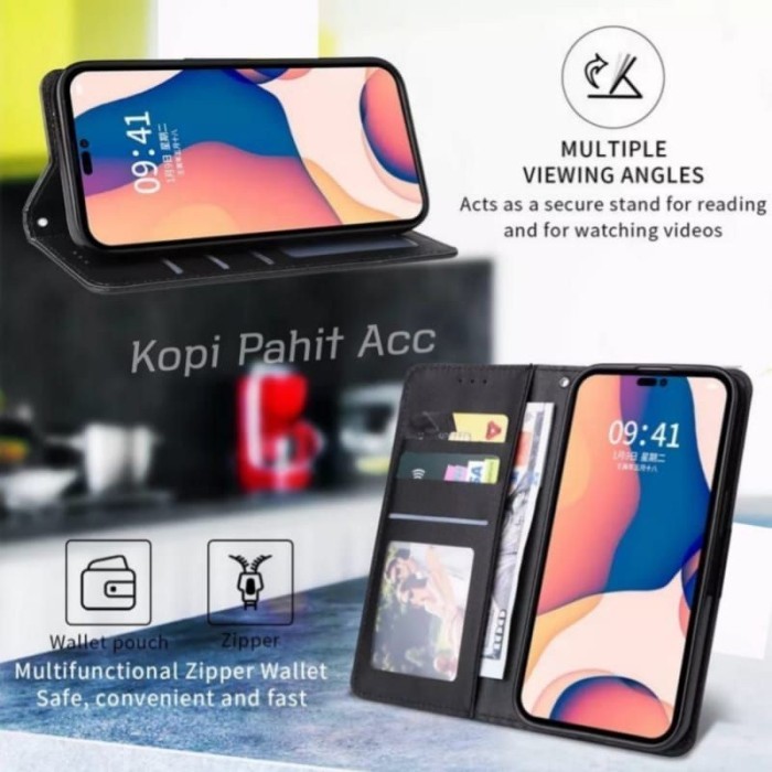 

SALE TERLARIS CASE IPHONE 11 FLIP COVER WALLET SARUNG HP CASING DOMPET FLIP MAGNET READYY