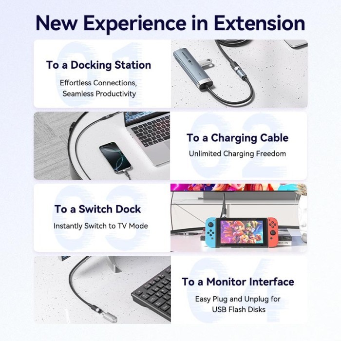 

SALE TERLARIS VENTION KABEL DATA USB 3.2 GEN 2 TYPE C 5A 4K FAST CHARGING EXTENSION READYY