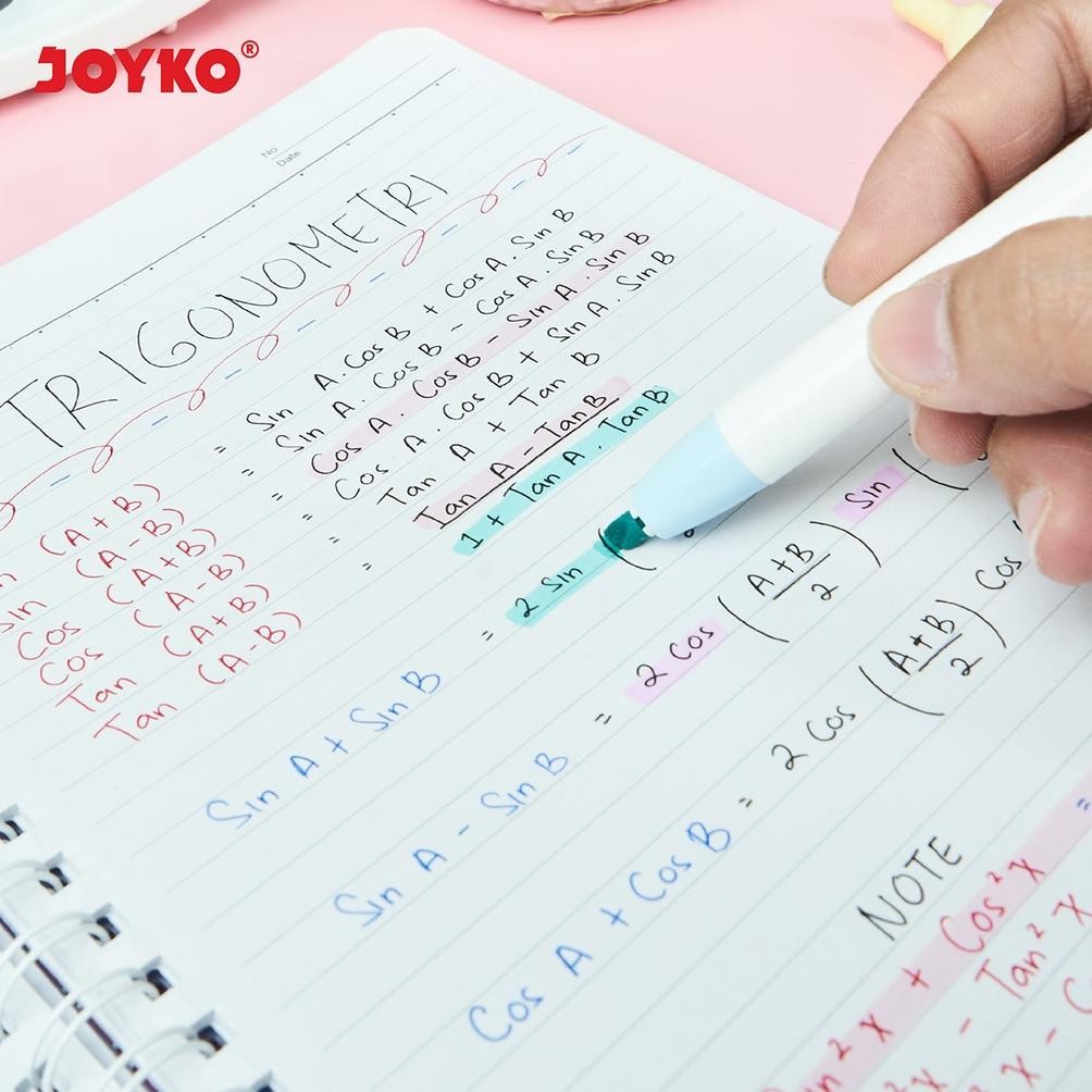 

BISA COD Penanda Berwarna Highlighter Joyko HL-77-6 Warna Pastel Color et-61
