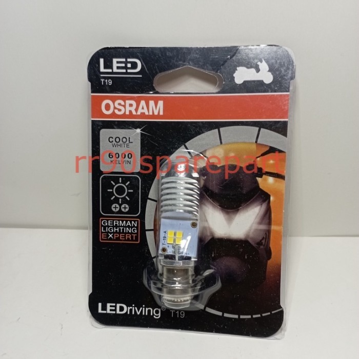 BOHLAM LAMPU LED OSRAM T19 AC / DC, BOHLAM LED MOTOR OSRAM
