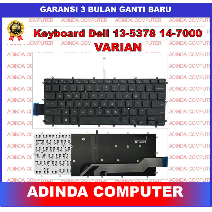 KEYBOARD DELL 13-5378 14-7573 14-7579 P55F P69G P74G P87G P87G001