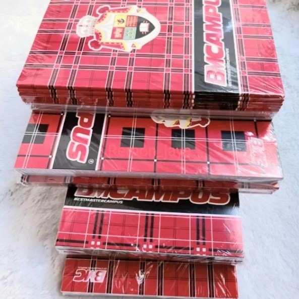 

BUKU TULIS SEKOLAH BMC KAMPUS MURAH MERIAH 1 pack Isi 5 pcs