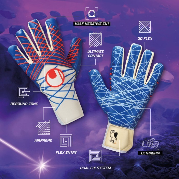 PROMO Sarung Tangan Kiper Uhlsport Prediction Ultra Grip HN Maignan Original