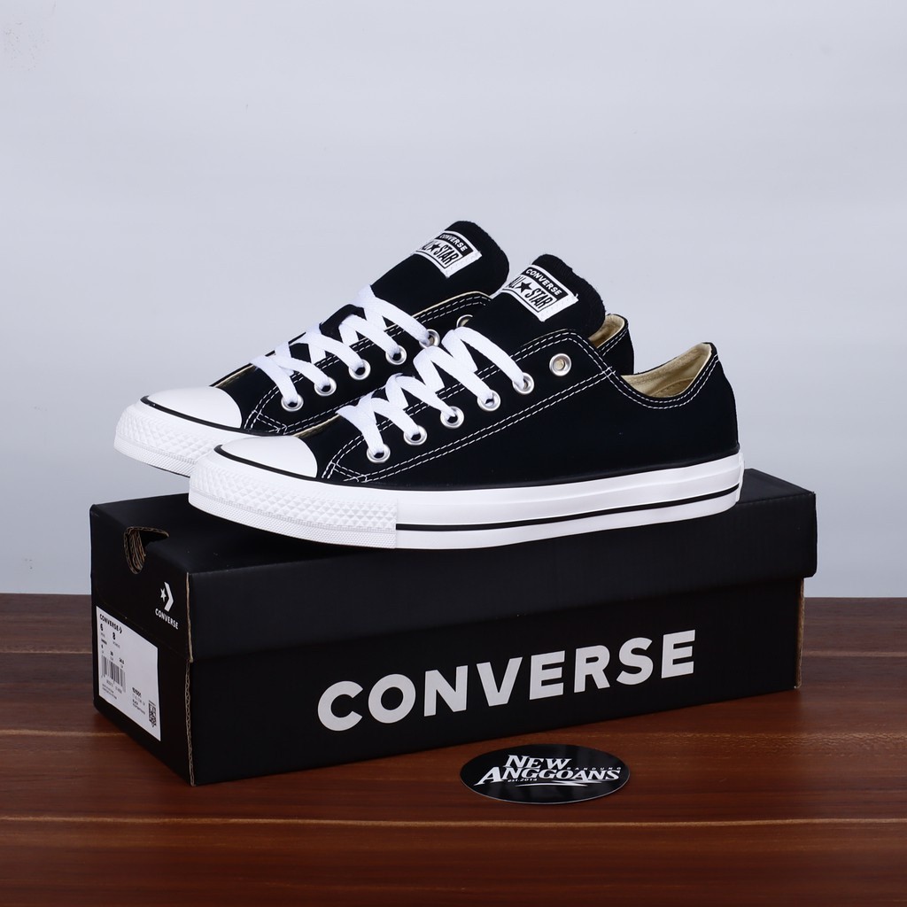 NEW PRODUCT (BISA COD) Sepatu converse allstar low black white Sepatu NB sekolah Pria Wanita