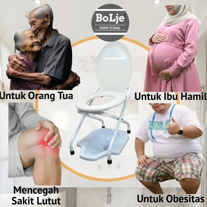 WC DUDUK-CLOSET WC DUDUK-WC PORTABLE -ALAT BANTU HAMIL-WC LANSIA