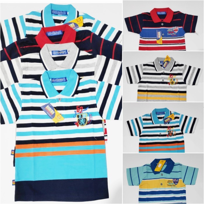 CHL KAOS DOMINO ANAK KAOS BERKERAHKAOS ANAK LAKI LAKI KAOS ANAK MOTIF SGA