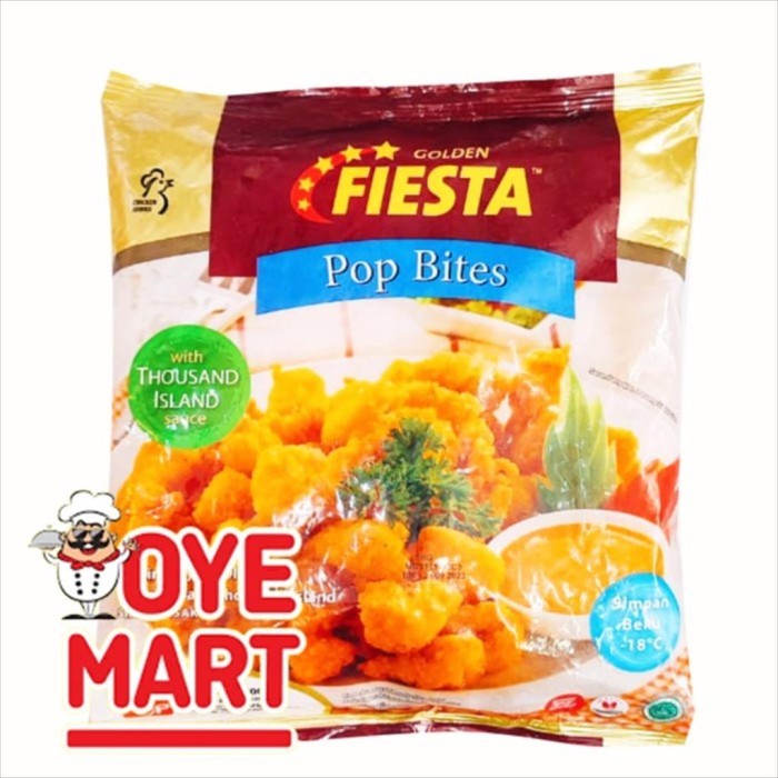 

GOLDEN FIESTA POP BITES 500GR NAGET AYAM