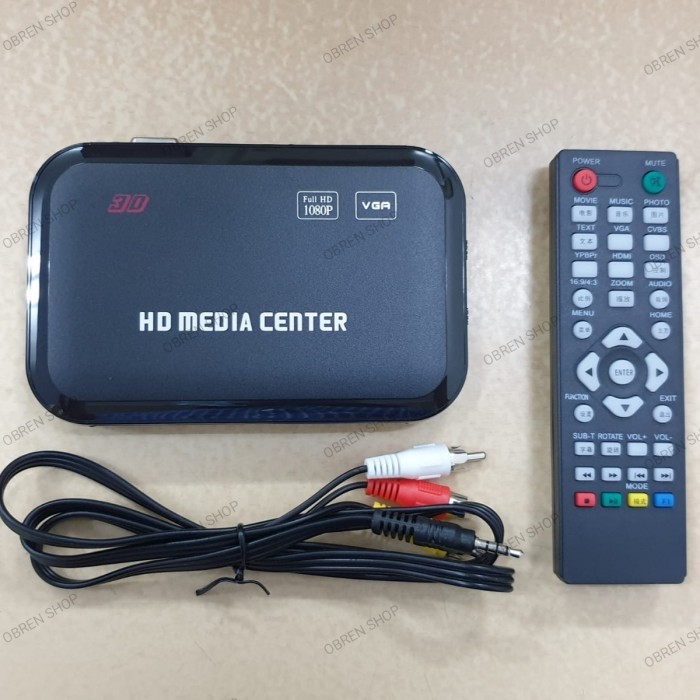 TERLARIS HD Media Player HDMI VGA RCA