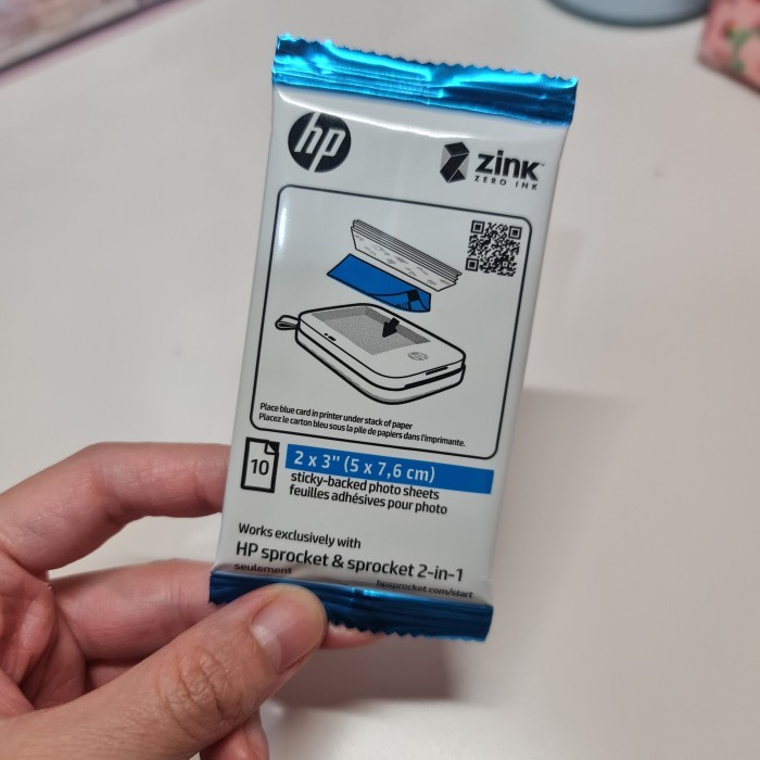 

HOT SALE! HP Sprocket 2x3" Premium Zink Sticky Back Photo Paper (10 Sheets)