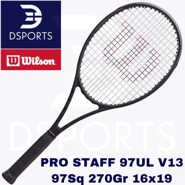 TERBARU Wilson Pro Staff 97UL v13 Prostaff 97 UL ( Racket Tennis Tenis Raket )