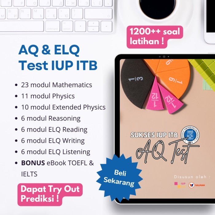 

BISA SPK Modul PDF Persiapan IUP ITB AQ Test Lengkap Pembahasan Di Flashdisk