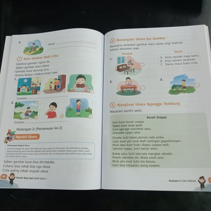 

BERMUTU Buku Remen Basa Jawi Jawa Kelas 2 SD / MI Kurikulum Merdeka Erlangga