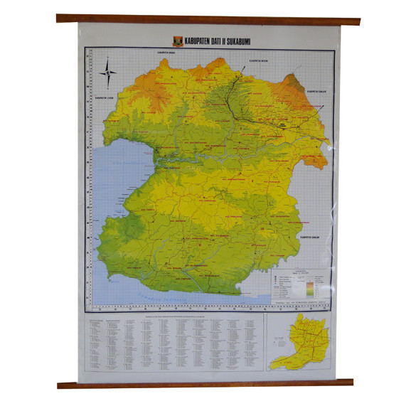 

READY GROSIR Peta Kabupaten Sukabumi (Bingkai)