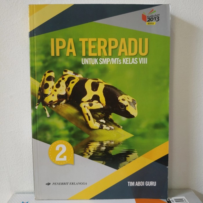 

READY STOK Buku ipa terpadu untuk SMP kelas 2 VIII 8 kurikulum 2013 erlangga