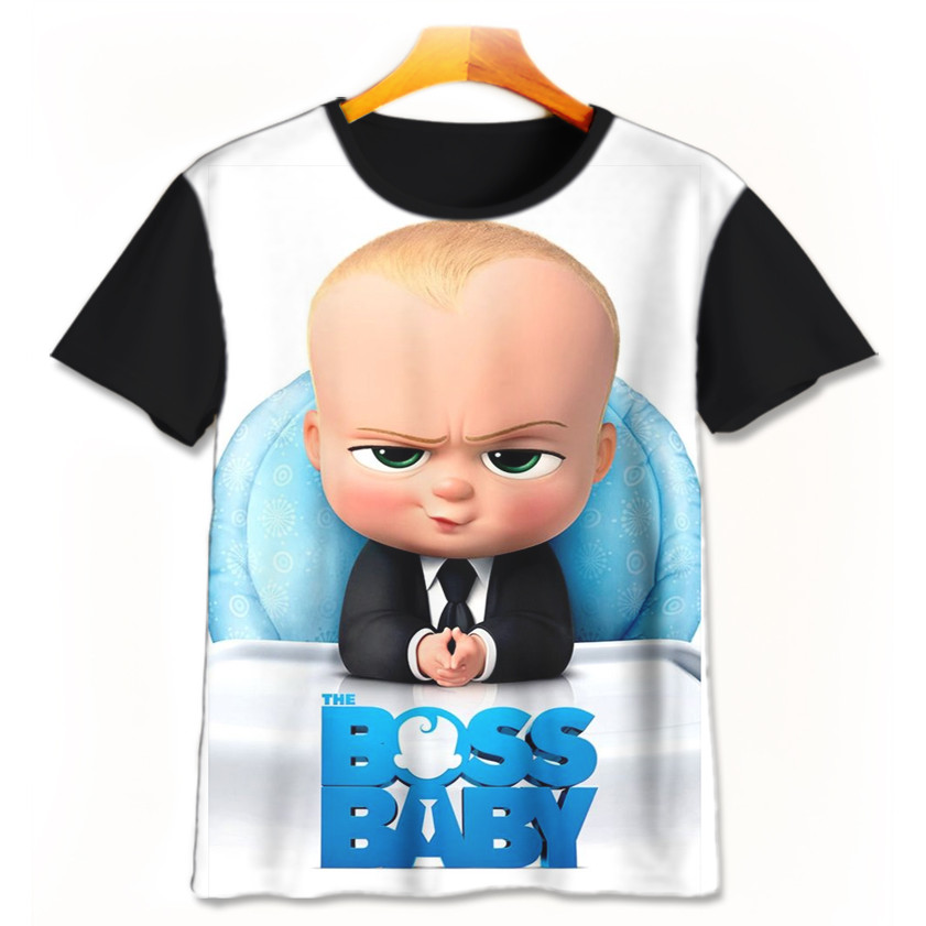 Kaos Anak Baby Boss Baju Kartun Game Baju 3D BabyBoss-1-designWD Untuk Usia 1-12 Tahun Sugoi Store