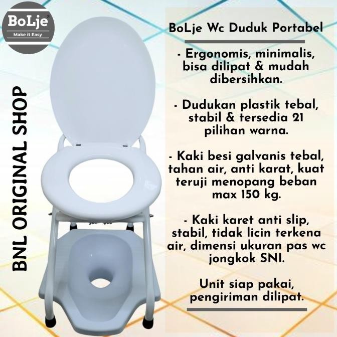Closet WC Duduk Portable