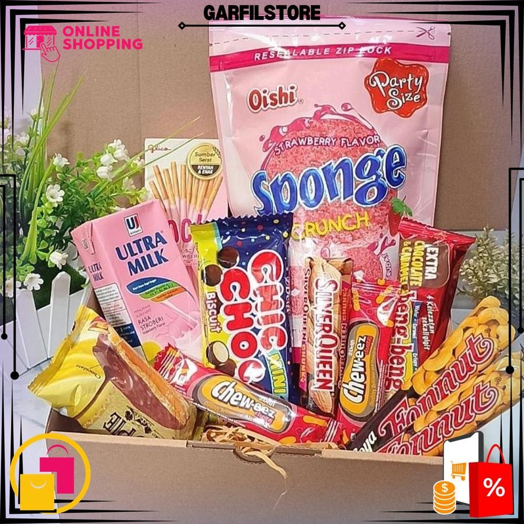 

Hampers Coklat Snack Box Hadiah Ulang Tahun Hari Guru Valentine Graduation Kelulusan Anniversary Lebaran Natal D Sale