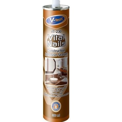 Promo Vtech Vital Nails No More Nail Adhesive Lem Cermin Construction Glue COD