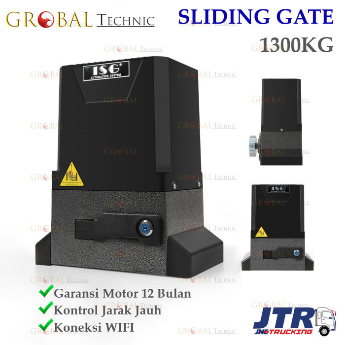 Automatic Sliding Gate ISG 1300KG AC Motor Magnetic / Mesin Pintu Pagar Otomatis 1300KG