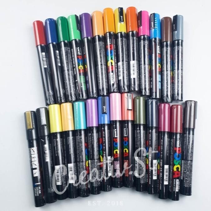 

Sale Uni Posca Pc-5M Paint Marker Medium Point Tip (Part 2)
