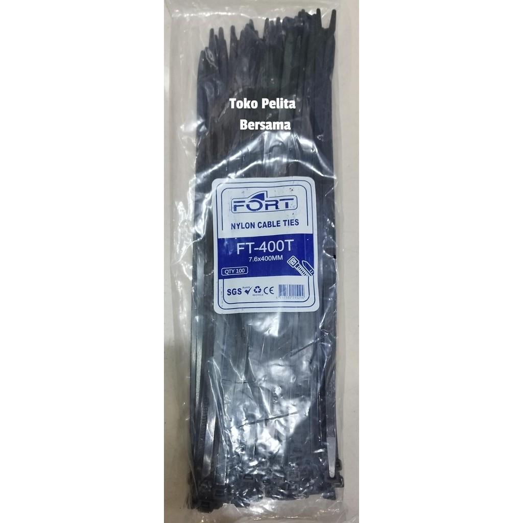 

Promo Kabel Ties FT 400T Fort / Kabel Ties FT-400T Fort (2 Warna) COD