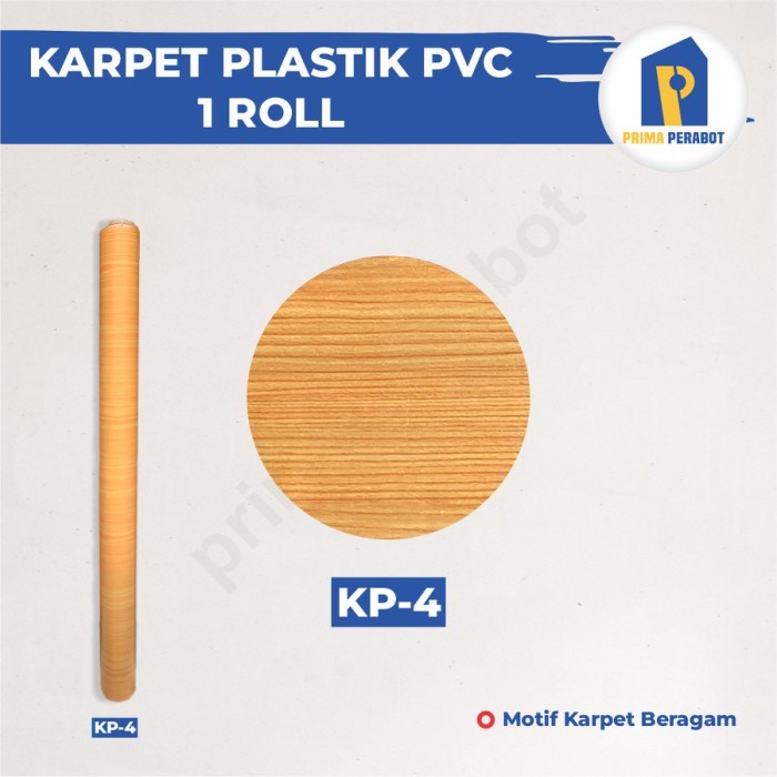 Karpet Karpet Lantai Plastik PVC 1 ROLL - KP-4 lipat empuk