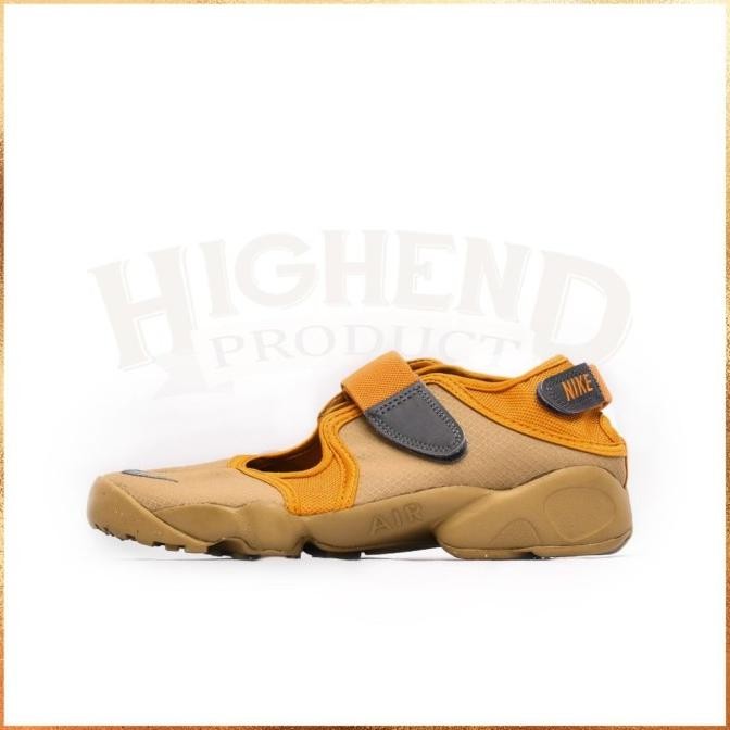 Sepatu Sneakers Wanita Nike Air Rift Orange Shale Original Dn1338-200 Inas5