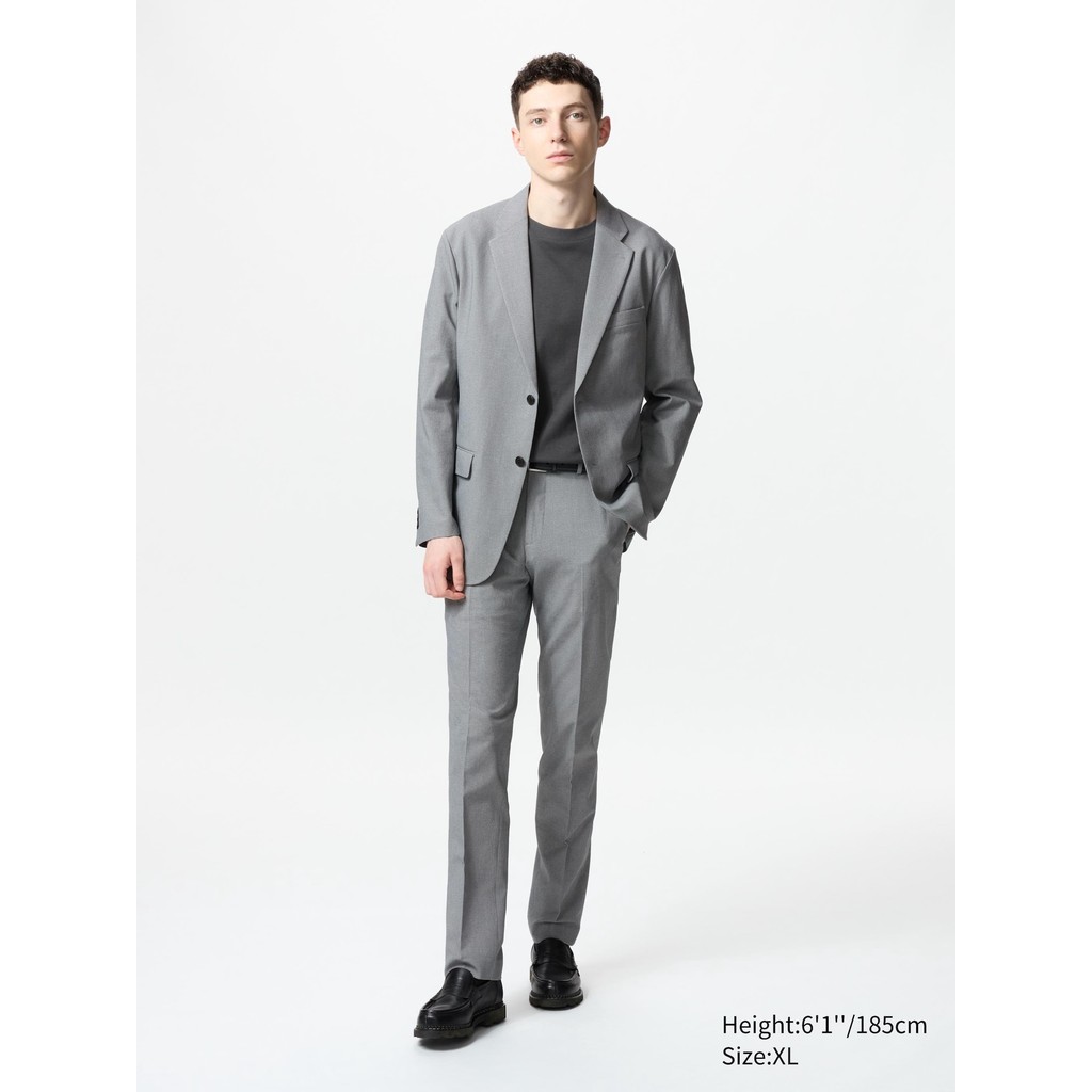 Uniqlo Jaket Miracle Air (AirSense) Serupa Wol Motif