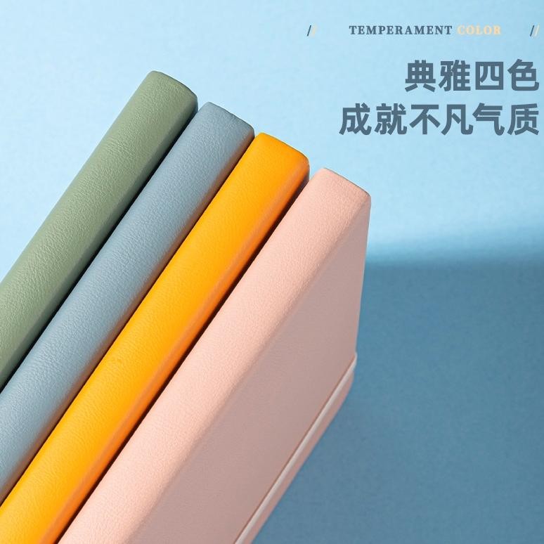 

TERMURAH Deli Leather Cover Notebook / Buku Catatan Cover Kulit A5 96 Lembar Warna Pastel 22295 dar-10