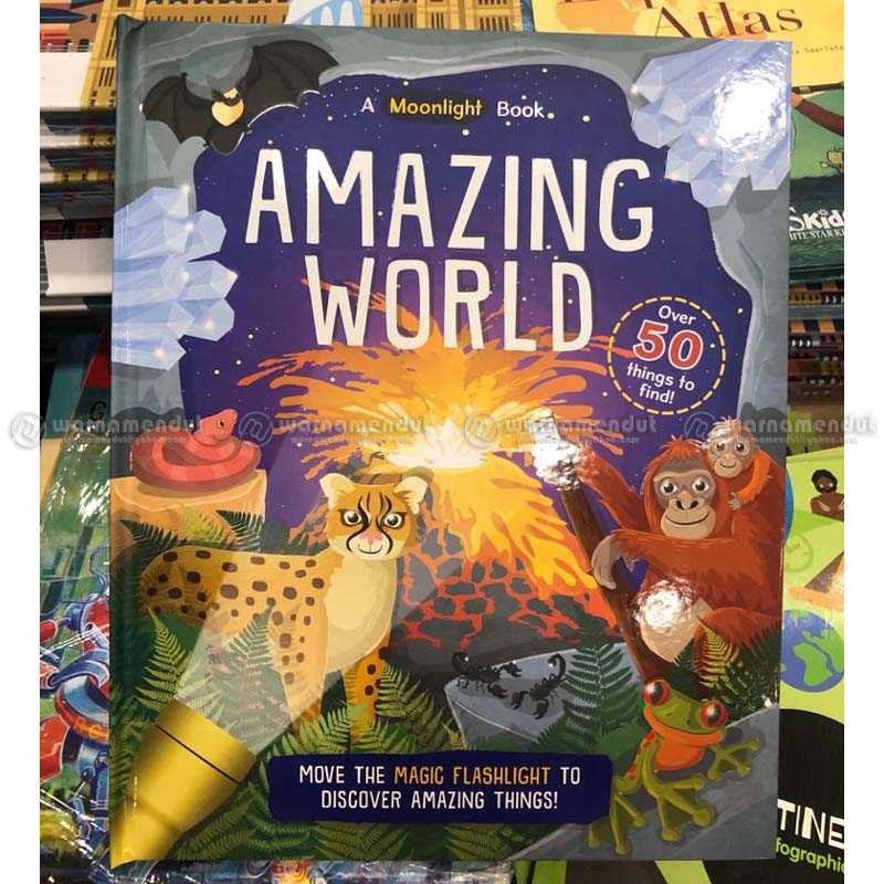 

Buku pengetahuan anak Keindahan alam WM BBW moonlight books Amazing Wo