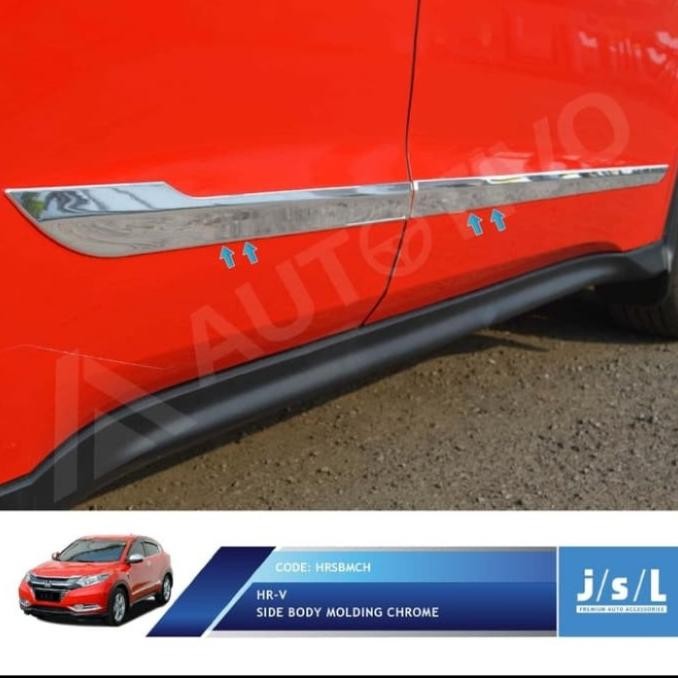 HONDA HRV LIS BODY KROME/LIS BODY MOLDING CHROME