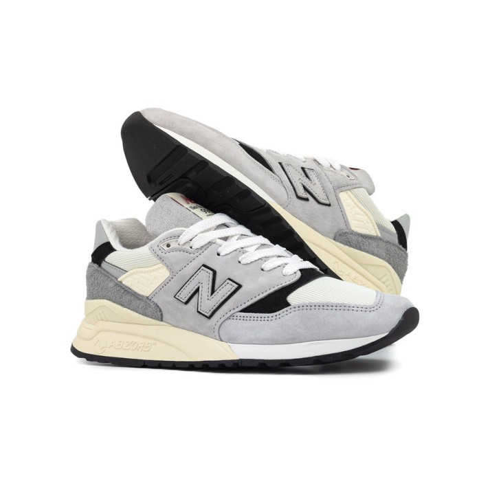 Nb 998 Teddy Santis Made In Usa Grey/Black U998Gb Original 100%