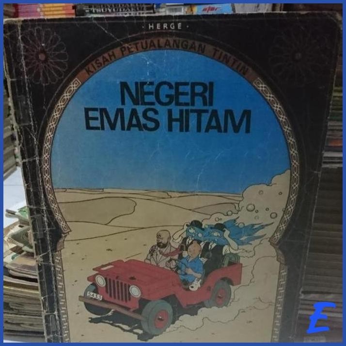 

| CTH | CERGAM EROPA - TINTIN - NEGERI EMAS HITAM - STOK 2