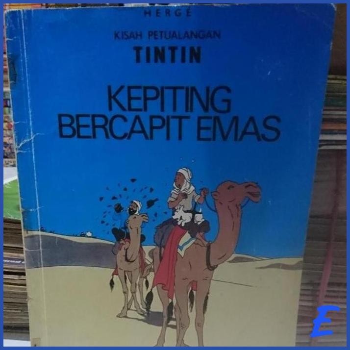 

| CTH | CEGAM EROPA - TINTIN - KEPITING BERCAPIT EMAS