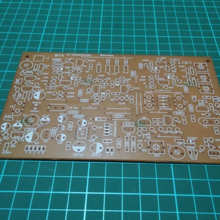 pcb bitx40 tranceiver transmiter receiver TX RX hf lsb USB ssb