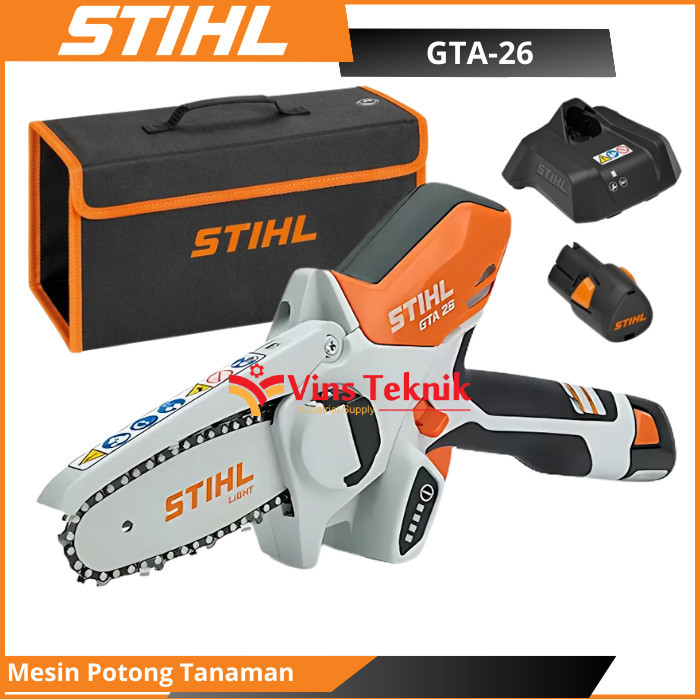 MESIN POTONG TANAMAN BATERAI STIHL GTA-26 PRUNNER CORDLESS GTA26