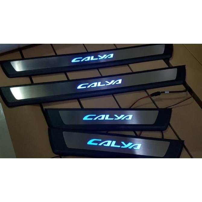 Sill Plate Samping Lampu LED Mobil Calya  SALE