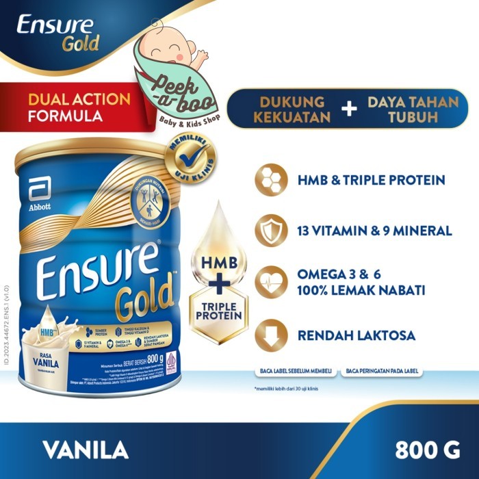 

ENSURE VANILA COKLAT 900 GRAM