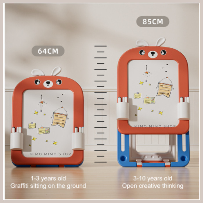 

SET PAPAN TULIS ANAK MAGNETIC BEAR DAN KURSI WHITEBOARD ERASABLE