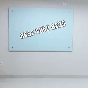 

Glass-Whiteboard Tembok 120 180 Cm