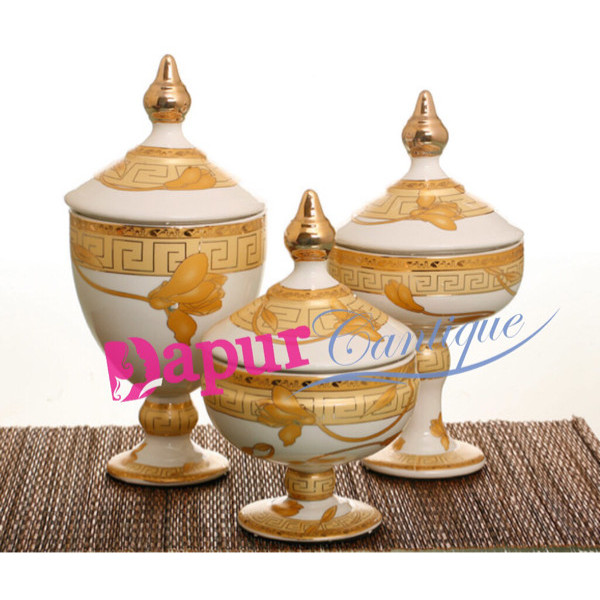 Toples Piala Vicenza - Trophy Candy Jar T383