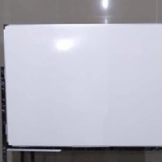 

whiteboard gantung 120 x 200cm ,nonmagnetik