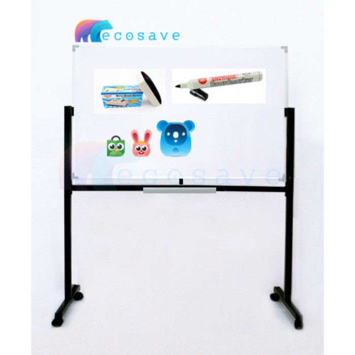 

Whiteboard SAKANA 90x120 cm ( Kaki ) Single - Ambil Sendiri
