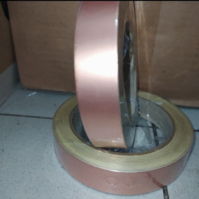 

tembaga tape isolasi-coper tape copper tape 24mm 25 meter
