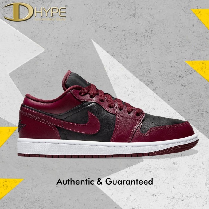 AIR JORDAN 1 LOW DARK BEETROOT 100% Authentic